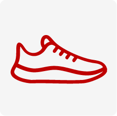 Icon Größentabelle für Schuhe